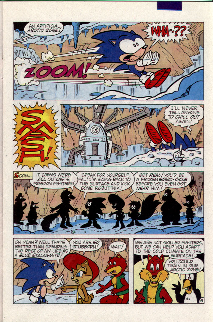 Sonic - Archie Adventure Series September 1995 Page 8